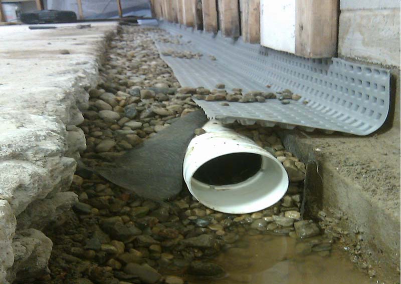 Drainage de base - drainage de terrain - drainage du sol - drainage des  eaux - COSEEC FRANCE SAS